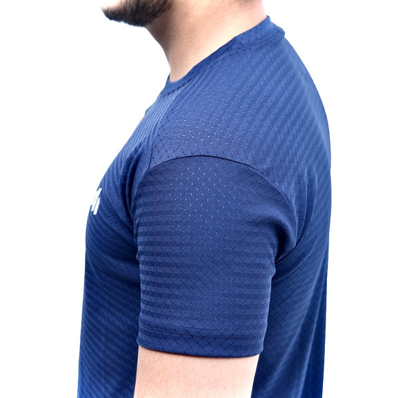 Blue cotton Mash tees.