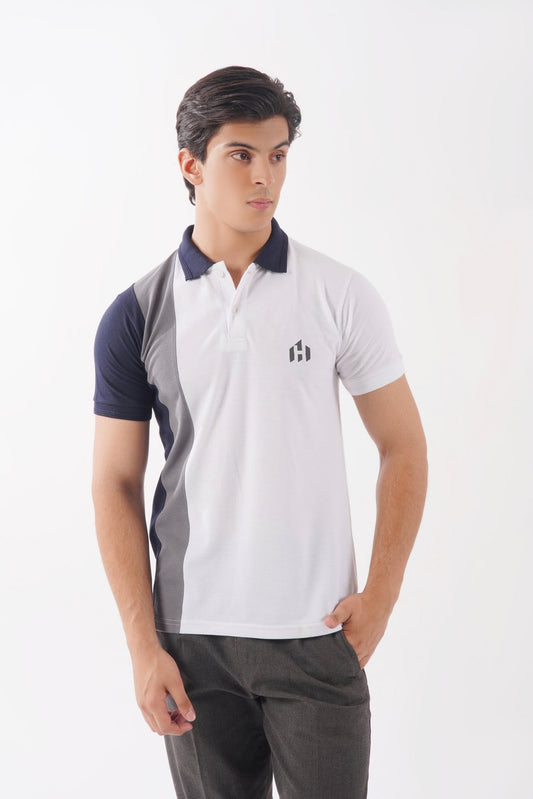 Horizen polos cotton stretched