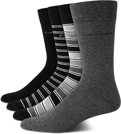 c-a-l-v-i-n_K-l-e-i-n  Combed cotton socks.  < pack of 4 >