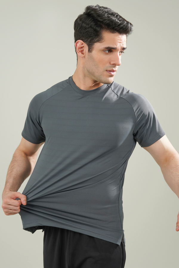 Imported charcoal grey  horizen tees