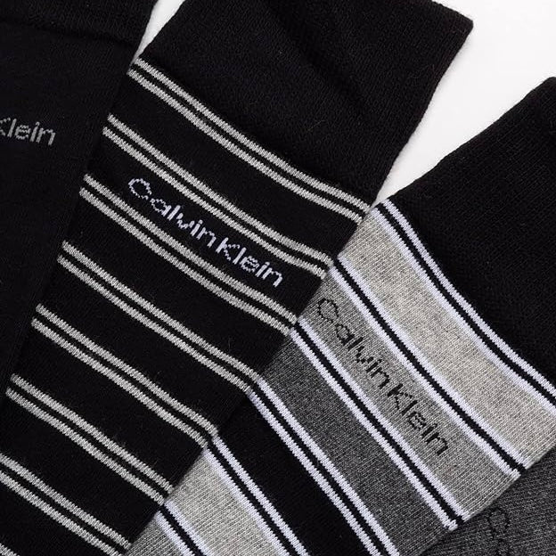 c-a-l-v-i-n_K-l-e-i-n  Combed cotton socks.  < pack of 4 >