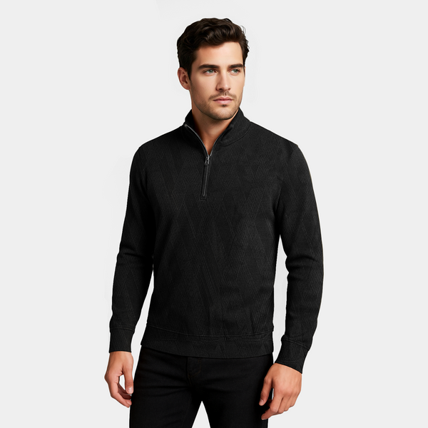 HORIZEN Premium crossline blk sweats