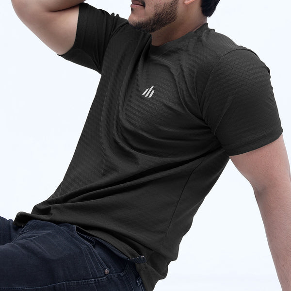 Black cotton Mash tees.