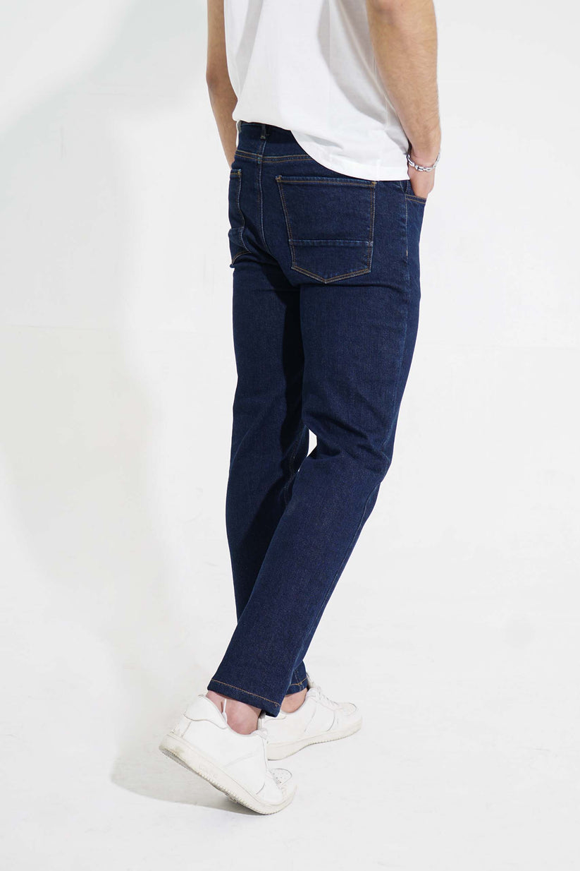 Stretch (dark blue) jeans slim fit