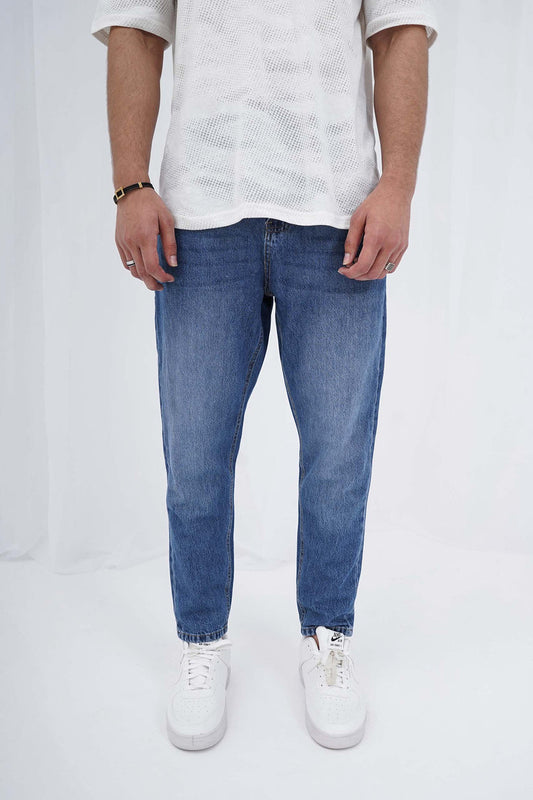 Stretch (mid blue) jeans slim fit