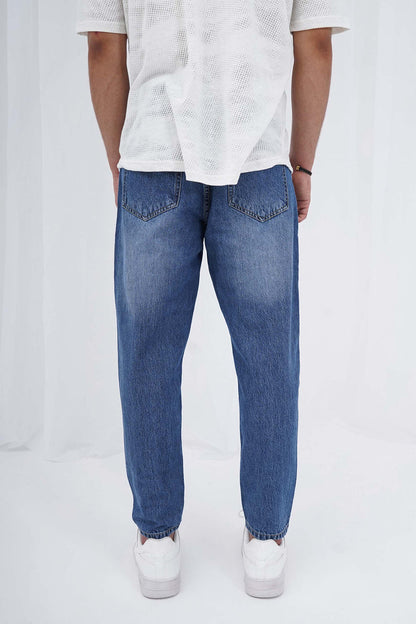 Stretch (mid blue) jeans slim fit